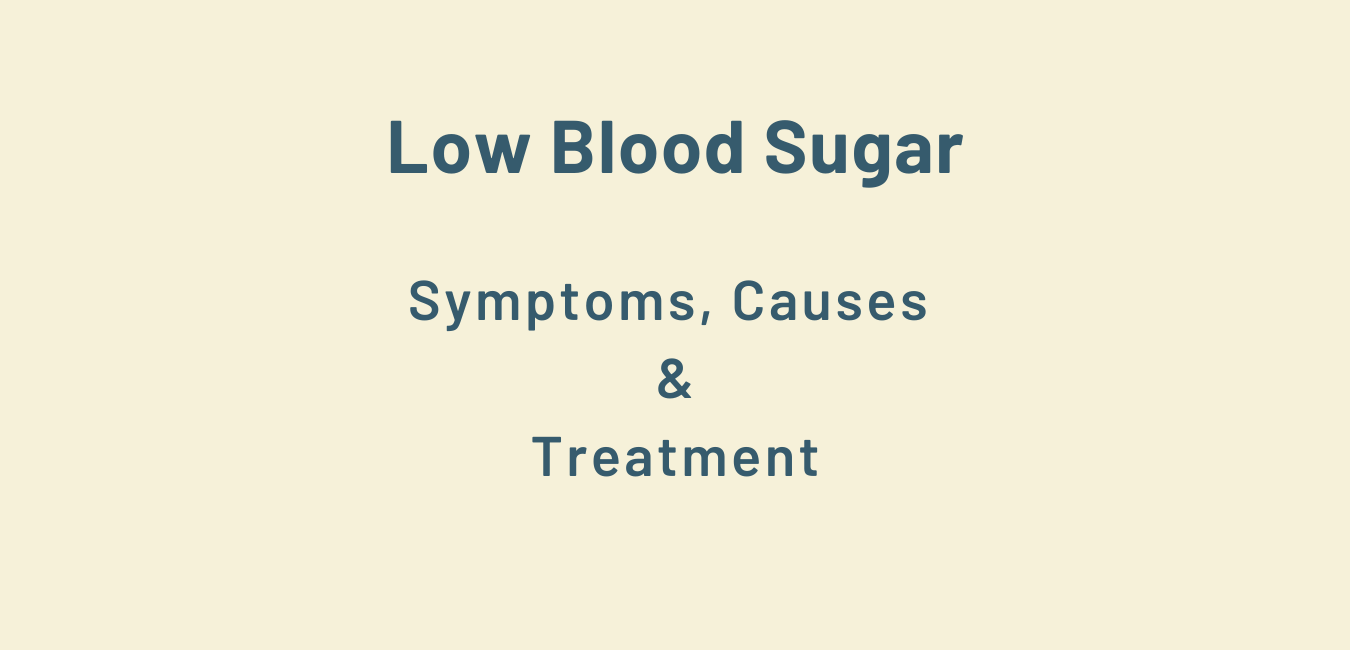 low blood sugar