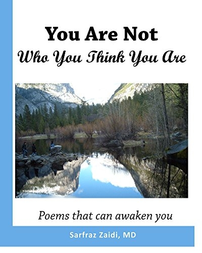 You-are-not-who-you-think-you-are - poetry book by Dr. Zaidi